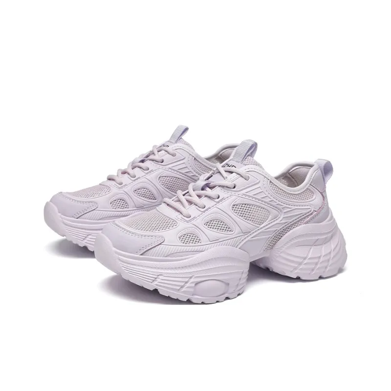 ZHR Small Round Pendant Cushioning, Wear Resistant Low Top Chunky Sneakers Women's-6