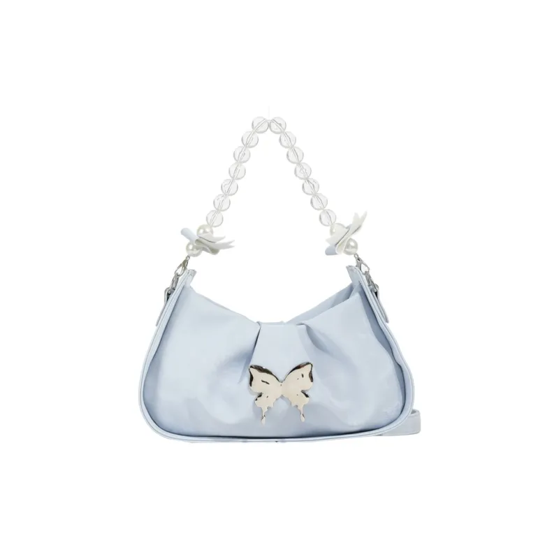 RIVMIND PU Handbag Women's Pink/White/Black/Blue-15