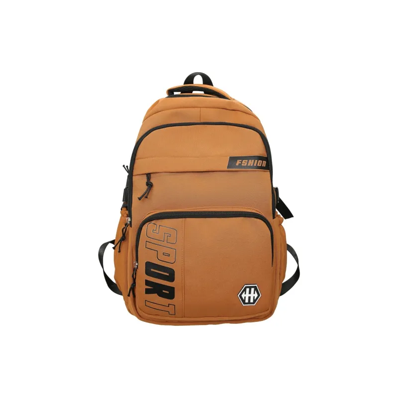Yalu Nylon Backpack Regular Unisex Multicolor-9