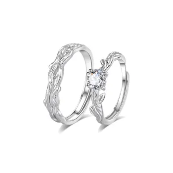 MISS TOOYA S999 Fine Silver Rings Unisex