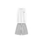 White+Heather Gray[Tank Top Clothing Sets]