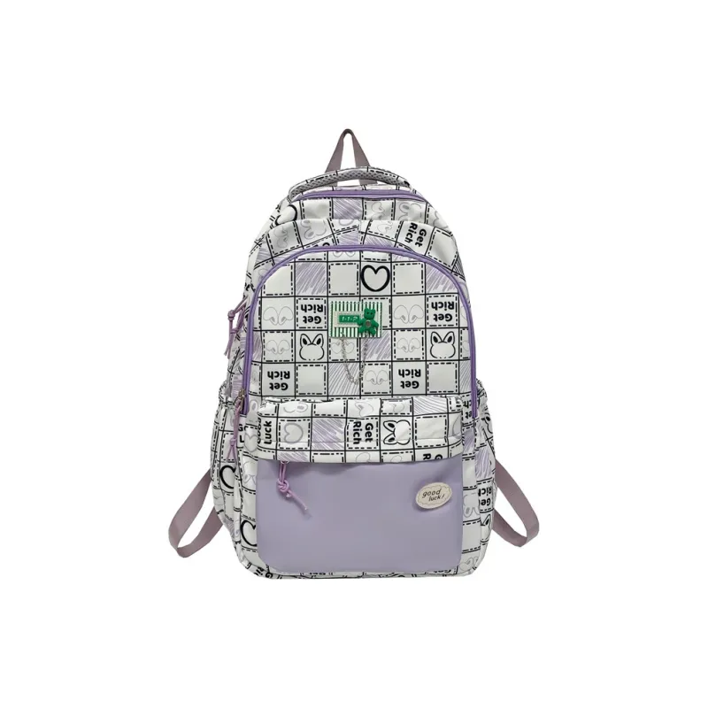 Yalu Nylon Backpack Women's Multicolor-0
