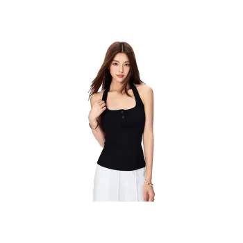 YINLEI Tank Tops Women's Black