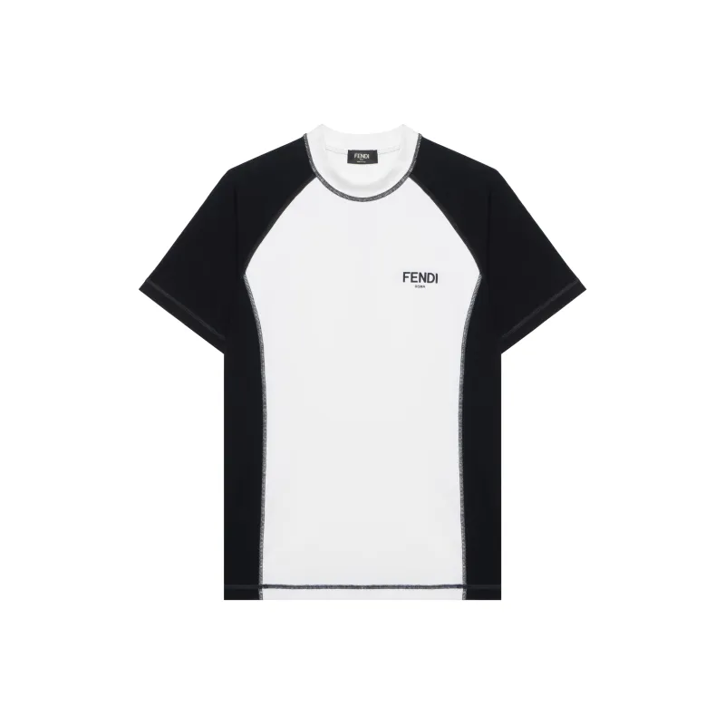 FENDI T Shirts Men White-0