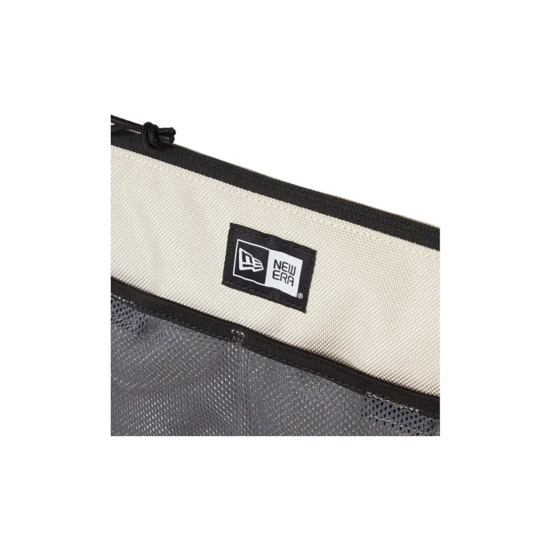 New Era Polyester Shoulder Bag, Crossbody Bag Unisex Beige & Gray-6