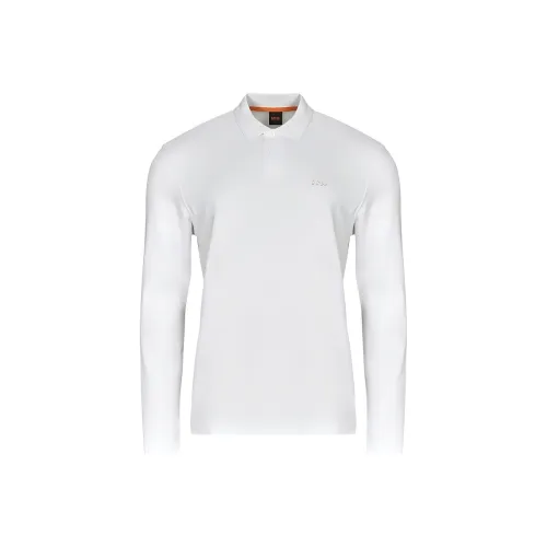 HUGO BOSS Polo Shirt Men's White