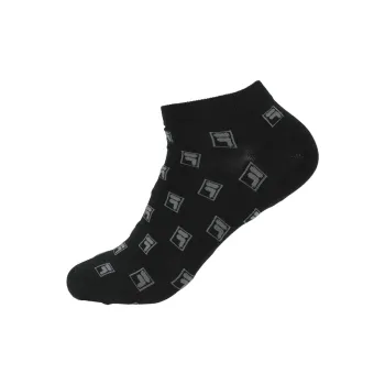 FILA Ankle Socks Men's 1 Pack Jet Black BK