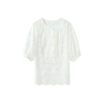 Hang Yi Court Shirts Women's White
