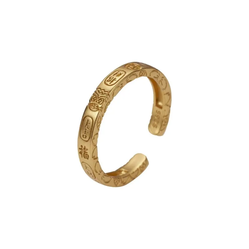 Zhi Yu Yun Xiang S999 Silver Rings Women's-5