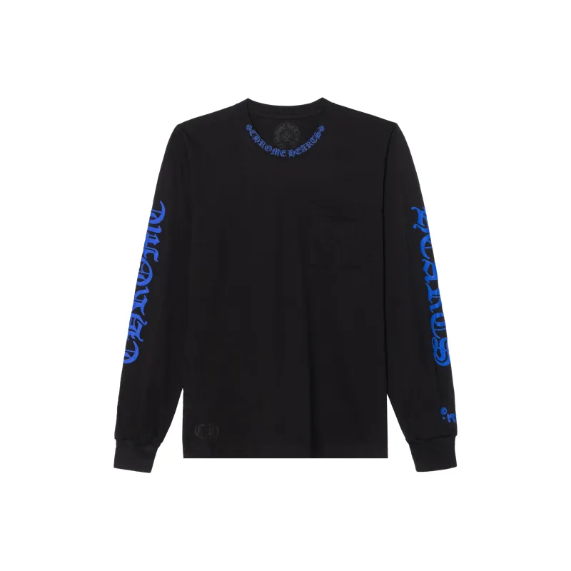 Chrome Hearts 1988 Neck Logo Long Sleeve T shirt-0