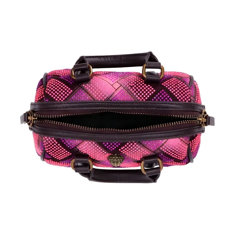 Kurt Geiger London Leather Boston Bag Handbag Regular Women's Pink-3