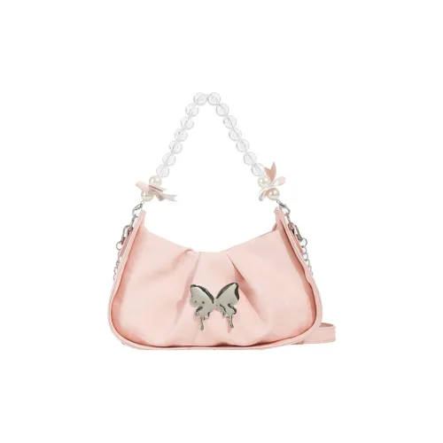 RIVMIND PU Handbag Women's Pink/White/Black/Blue