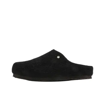 WEISHIBANGWEI Rubber Sole Slip Resistant Closed Toe Slippers Unisex Black