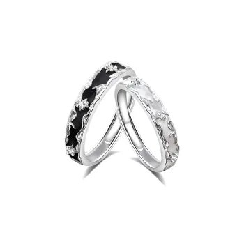 7℃ 999 Fine Silver Rings Unisex