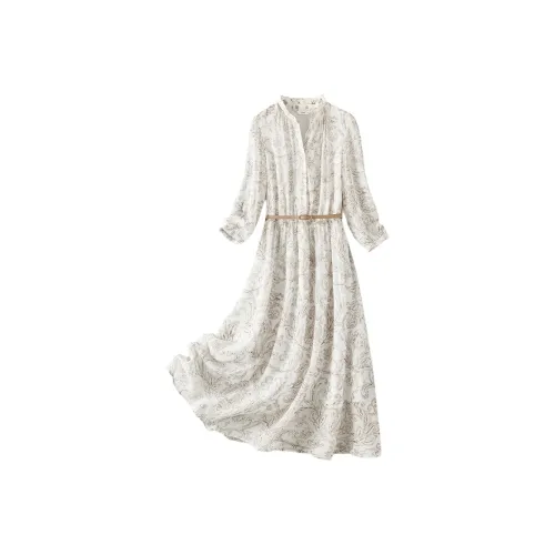 LUYOUYE Long Sleeved Dress Women's