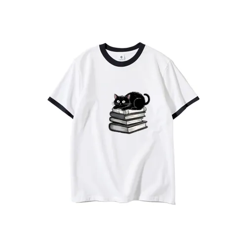 FAIRWHALE Drop Shoulder Sleeve T Shirt Women's