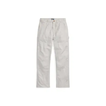 Polo Ralph Lauren Paint-Splatter Utility Pant Cargo Pants Women's White