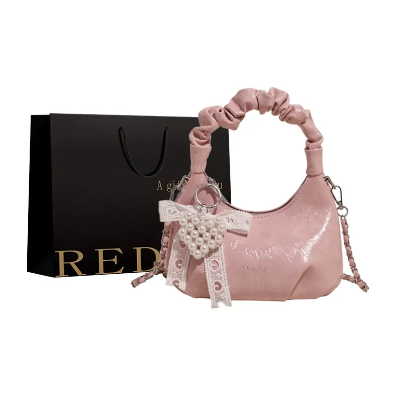 REDOO PU Handbag Women's White/Silver/Yellow/Pink/Purple/Black-6