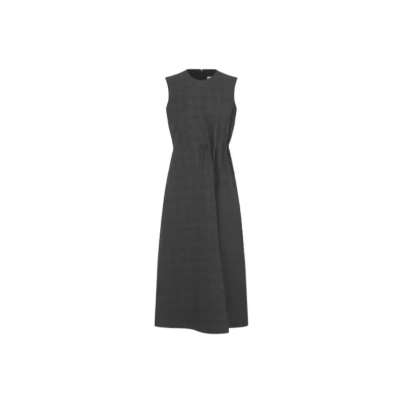 DIOR Sleeveless Dress Women's Gray-0
