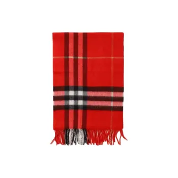 Burberry Check Cashmere Scarf