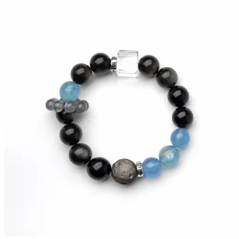 *EVAE+MOB Obsidian Bracelets Unisex