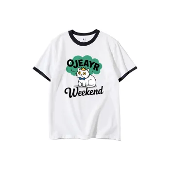 FAIRWHALE Drop Shoulder Sleeve T Shirt Women's
