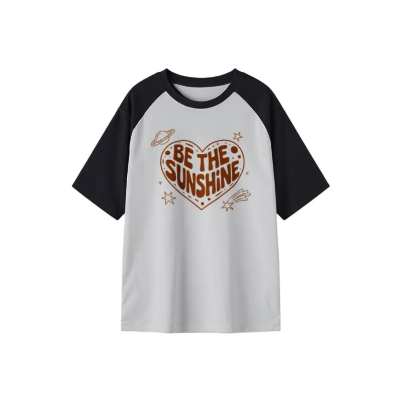 FAIRWHALE Drop Shoulder Sleeve T Shirt Women's-0