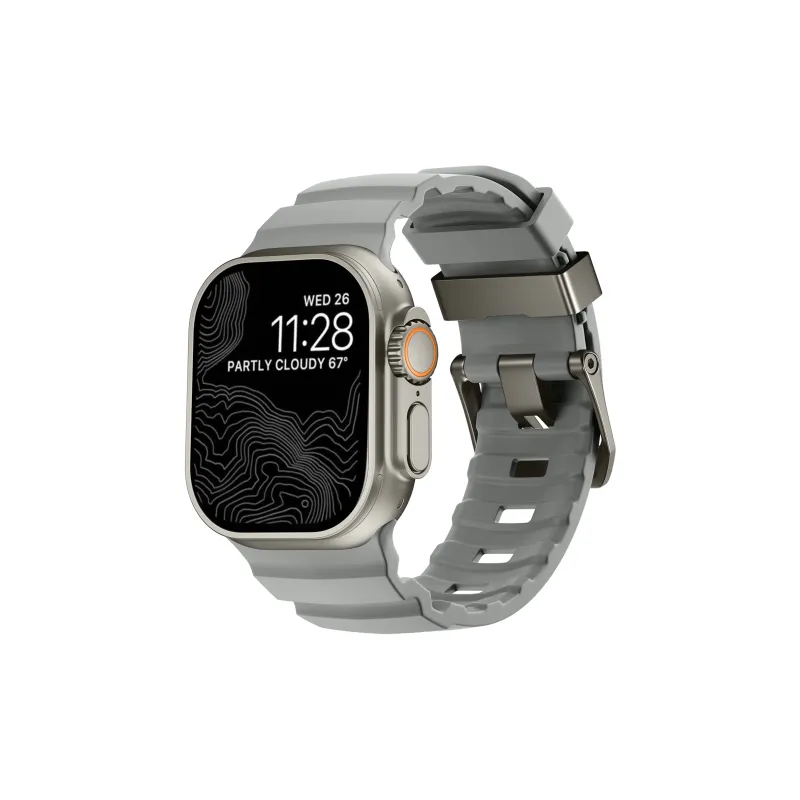 KVZUVUU Apple Compatibility Watch Band Silicone Material-14