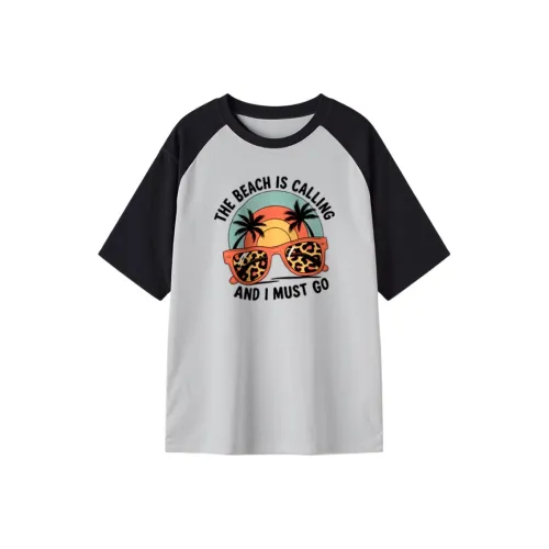 FAIRWHALE Raglan Sleeve T Shirt Women's