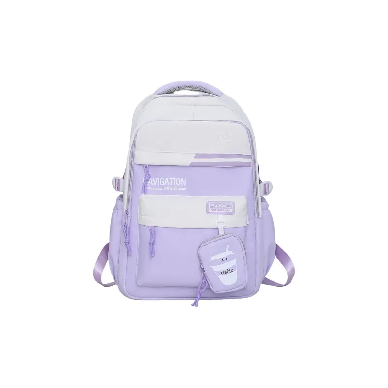 Yalu Nylon Backpack Unisex Multicolor-3