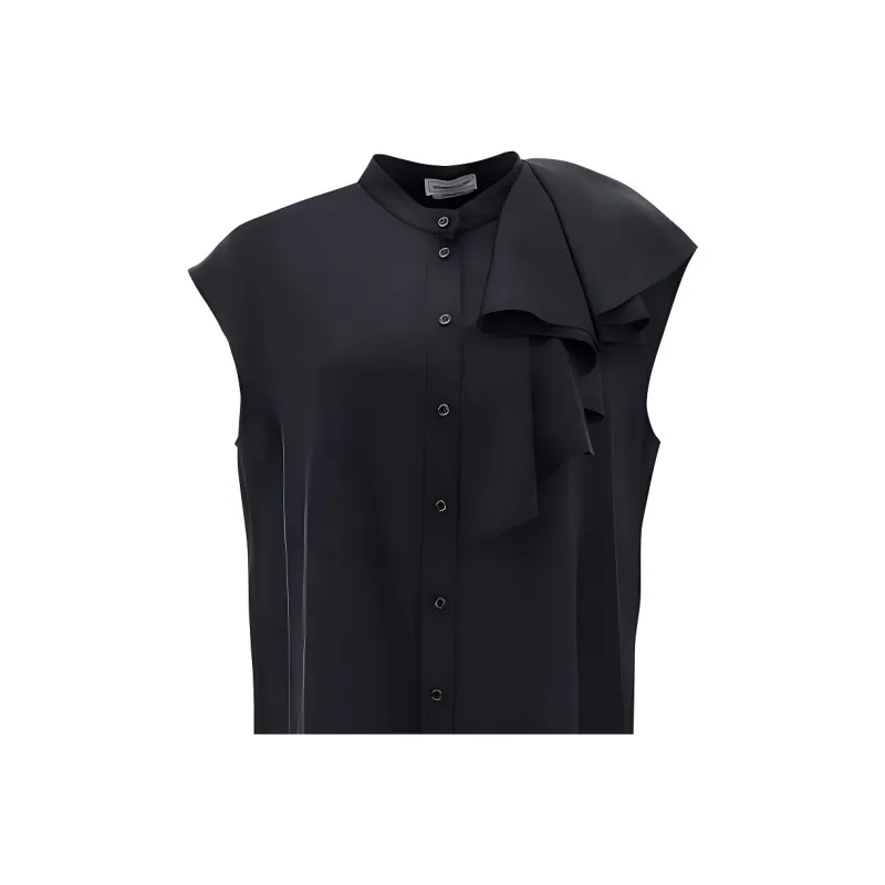 Alexander McQueen Button-Up Sleeveless Shirt-4