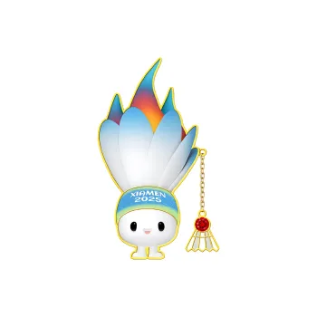 Sudirman Cup Mixed Team Championship Badminton Souvenirs Gold Unisex