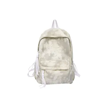 Moonshine Nylon Backpack Travel Computer Backpack Unisex Black/White/Green/Red