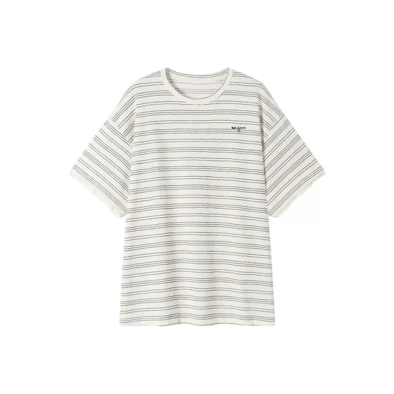 PIERRE CARDIN Drop Shoulder Sleeve T Shirt Unisex-0