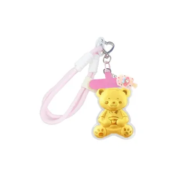 Jinghua Record 999 Gold Sheet Pendants Unisex