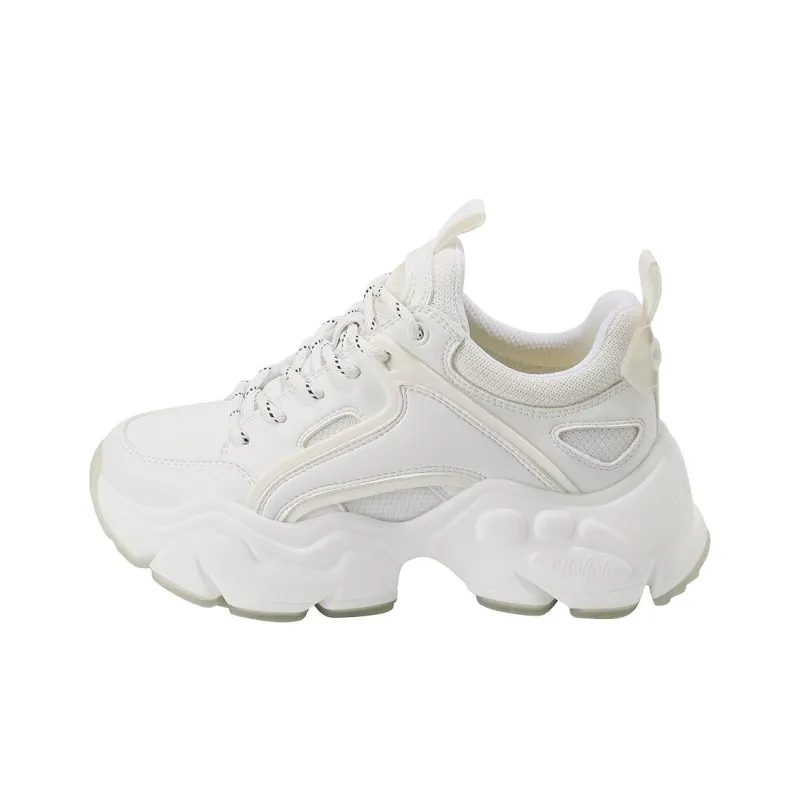 Buffalo Anti Slip Wear Resistant Low Top Casual Shoes Women's White-0