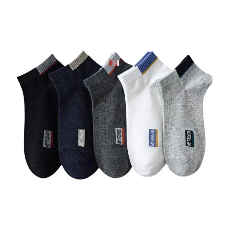 Gentle Welcome Ankle Socks Men's 5 Pack-0