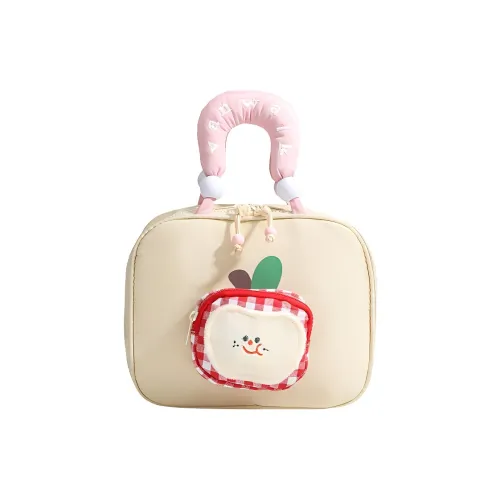 Love Of Wormwood Cute Portable Makeup Bags Breathable Layered Travel Storage Bag