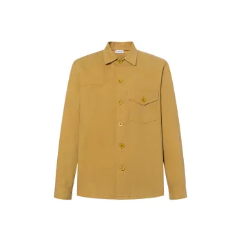 Burberry Panelled Cotton Shirt Shirt Men's Manila Color