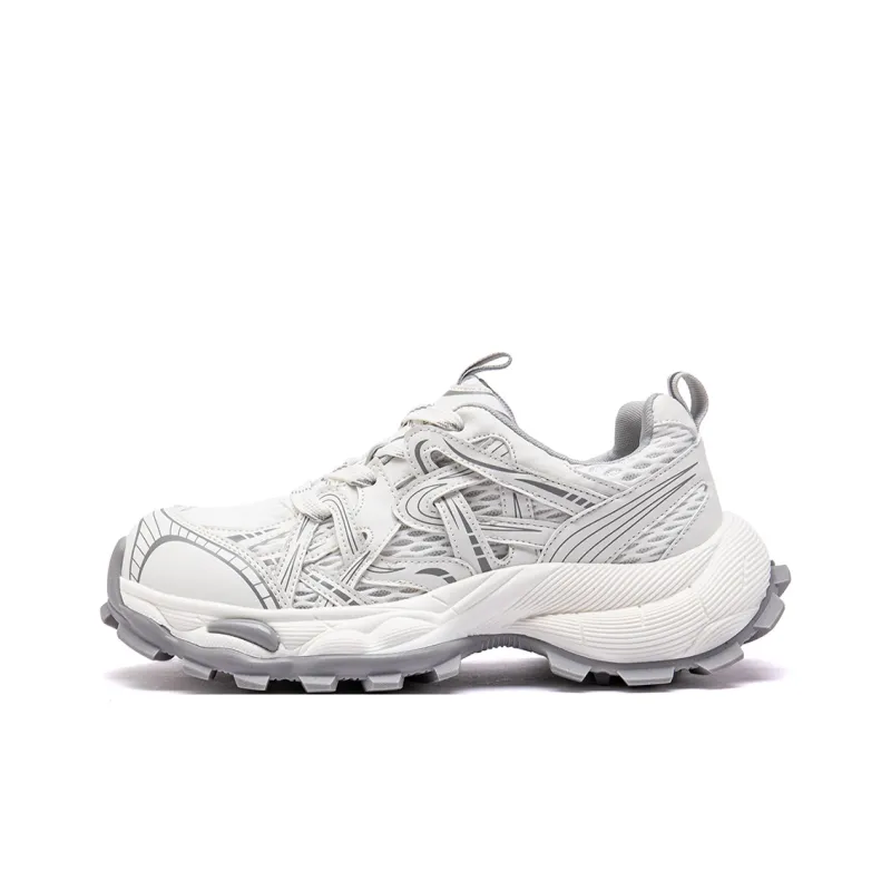 JEANSWEST Cushioning Height Increasing Abrasion Resistant Lightweight Mat Low Top Chunky Sneakers Women's-10