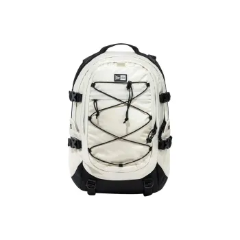 New Era Nylon Backpack Unisex Ecru