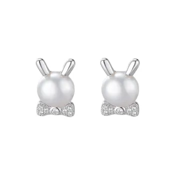 Beth Jewelry Pearl Stud Earrings Women's
