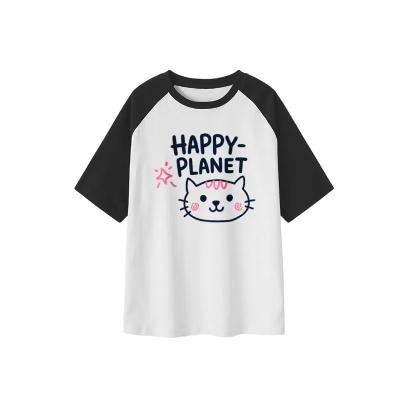 FAIRWHALE Raglan Sleeve T Shirt Women's-4