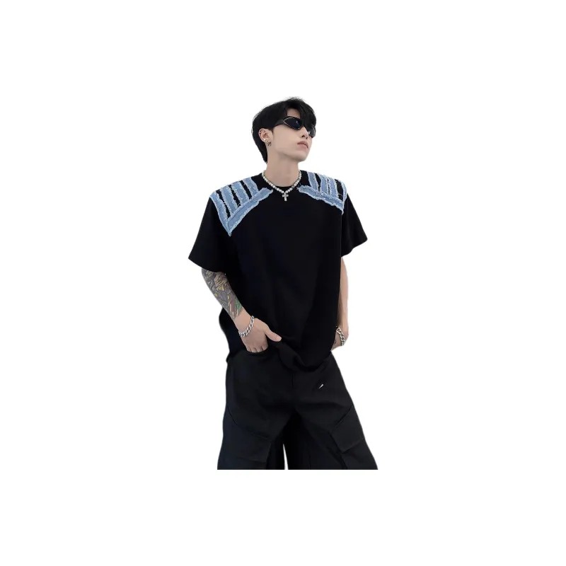 DUATOGE T Shirts Men Black -1