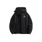 [Night Ride Reflective Strip Sun Protection]Black (B Stay Humble Chest Logo)