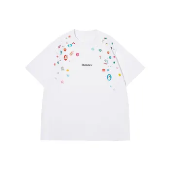 ABCMININ T Shirts Women's White