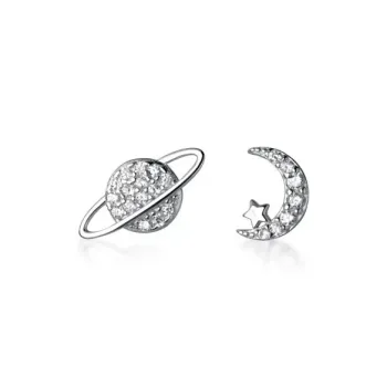 Zocai S925 Silver Stud Earrings Women's