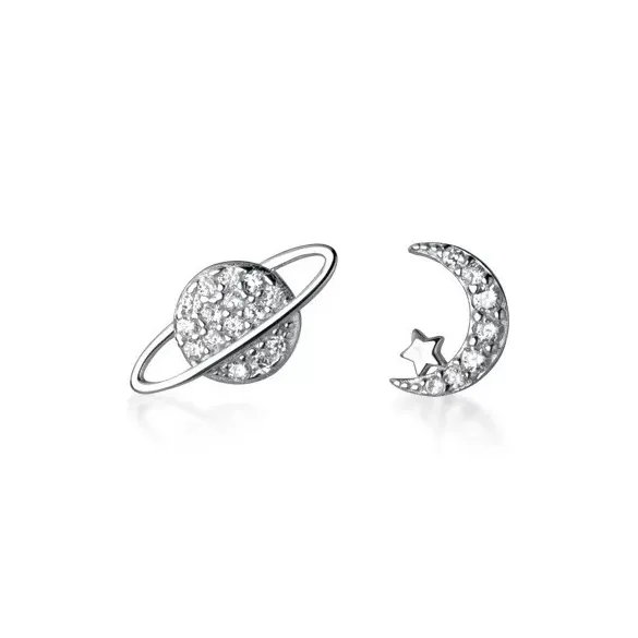 Zocai S925 Silver Stud Earrings Women's-0