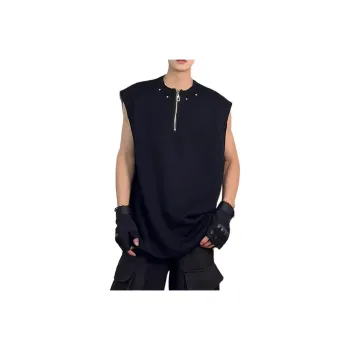 DUATOGE Tank Tops Men Black 