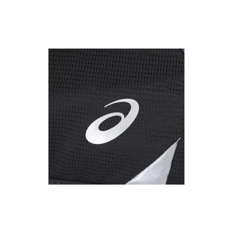 Asics Polyester Fanny Pack Tubas Unisex Black & Yellow-1